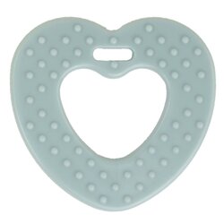 Bijtring Hart met noppen 257