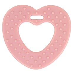 Bijtring Hart met noppen 747