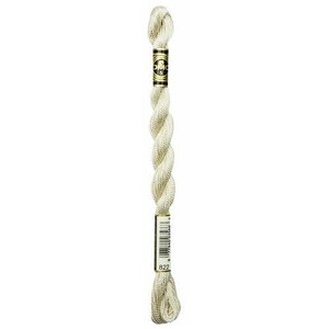 DMC 115-5 Cotton Perl&eacute; 5 borduur- en hardanger garen 25 meter - Kleur 822