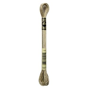 DMC 317W Moulin&eacute; metalisse borduurgaren 6 draads 8 meter - Kleur E677