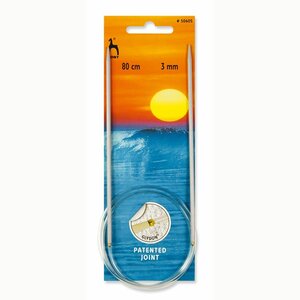 Pony Rond Breinaald 3mm lengte 80cm