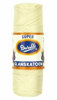 Glanskatoen 10 087 Ecru