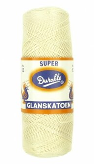 Glanskatoen 12 087 Ecru