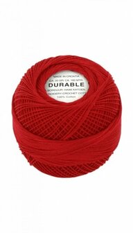 Borduur- Haakkatoen Rood 1025