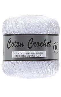 Coton Crochet 10 005 Wit