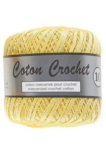 Coton Crochet 10 510 Zachtgeel 