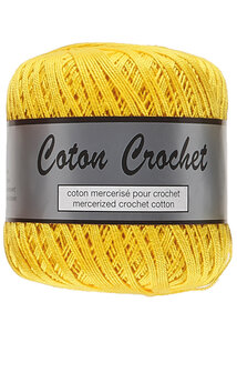 Coton Crochet 10 371 Geel 