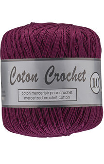 Coton Crochet 10 064 Aubergine