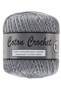 Coton Crochet 10 038 Licht Grijs