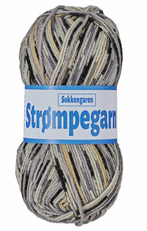 Str&oslash;mpegarn 27 Creme/ Zwart