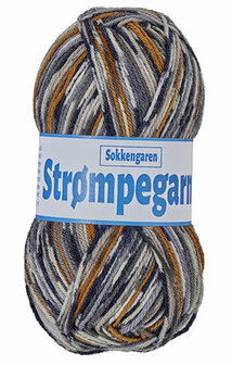 Str&oslash;mpegarn 28 Bruin/Grijs 
