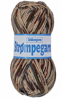 Str&oslash;mpegarn 29 Bruin/Creme 