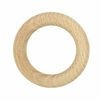 Durable  Beukenhouten Ring 80x14mm kaart &agrave; 1 stuk