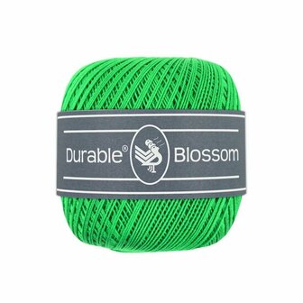 Durable  Blossom brei- en haakgaren -  Bright Green 50 gram - 280 meter 100% katoen
