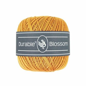 Durable  Blossom brei- en haakgaren -  Ochre 50 gram - 280 meter 100% katoen