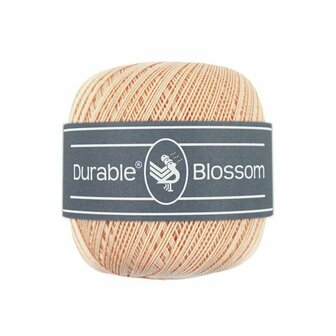 Durable  Blossom brei- en haakgaren - Sand 50 gram - 280 meter 100% katoen