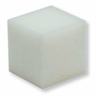 Durable  Schuimrubber kubus 8x8 cm 100% polyether kleur wit (per stuk)