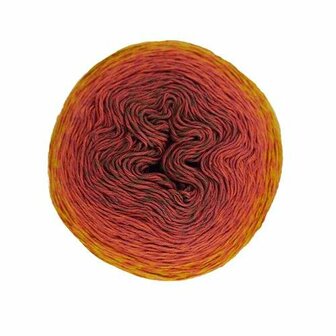 Durable Colour Cake 6013 Choco Lava brei- en haakgaren 250 gram 1000 meter katoen/acryl