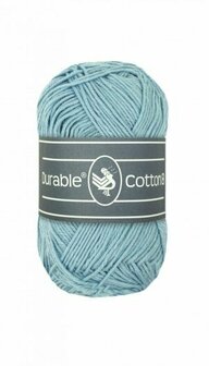 Durable Cotton 8 2124 Baby Blue brei- en haakgaren 50 gram 150 meter