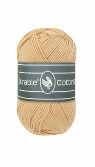 Durable Cotton 8 2208 Sand brei- en haakgaren 50 gram 150 meter