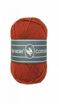 Durable Cotton 8 2239 Brick brei- en haakgaren 50 gram 150 meter