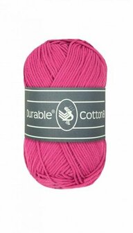 Durable Cotton 8 241 Magenta brei- en haakgaren 50 gram 150 meter