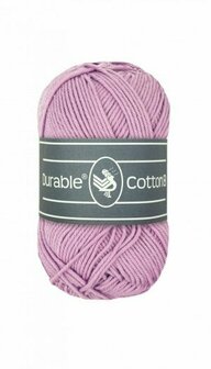 Durable Cotton 8 396 Lavender brei- en haakgaren 50 gram 150 meter