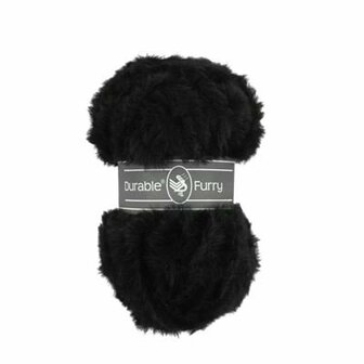 Durable Furry  325 Zwart