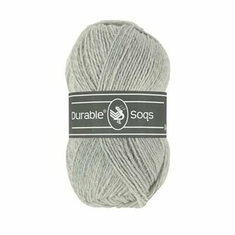Durable Soqs  2233 White Grey