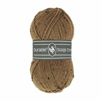 Durable Soqs Tweed 2218 Hazelnoot