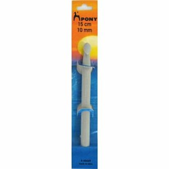 Pony  Haaknaald 10mm lengte 15cm