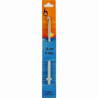 Pony  Haaknaald 5mm lengte 15cm