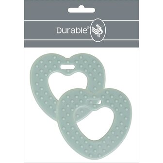 Bijtring Hart met noppen 257