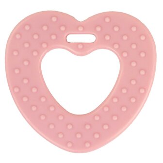 Bijtring Hart met noppen 747