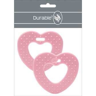 Bijtring Hart met noppen 749