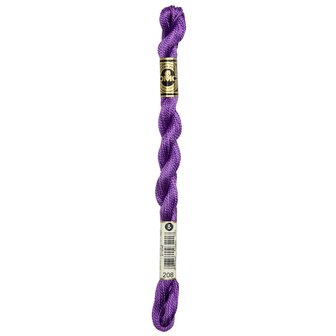 DMC 115-5 Cotton Perl&eacute; 5 borduur- en hardanger garen 25 meter - Kleur 208 
