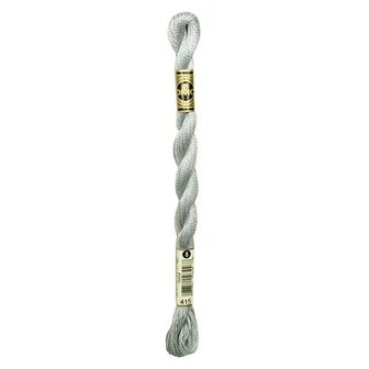 DMC 115-5 Cotton Perl&eacute; 5 borduur- en hardanger garen 25 meter - Kleur 415