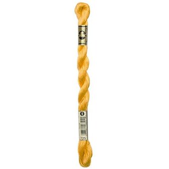 DMC 115-5 Cotton Perl&eacute; 5 borduur- en hardanger garen 25 meter - Kleur 725