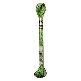 DMC 317W Moulin&eacute; metalisse borduurgaren 6 draads 8 meter - Kleur E703