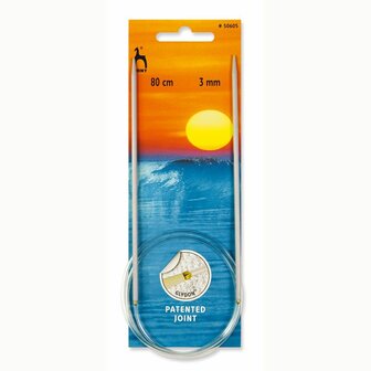 Pony Rond Breinaald 3mm lengte 80cm