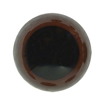 Durable Veiligheidsogen 40mm &agrave; 2 stuks per kaart - KleurBruin
