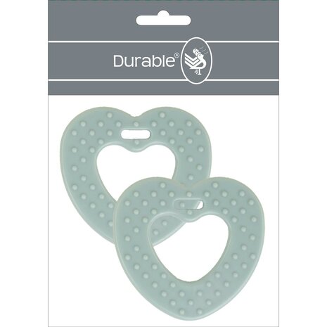 Bijtring Hart met noppen 257