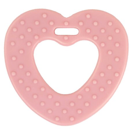 Bijtring Hart met noppen 747