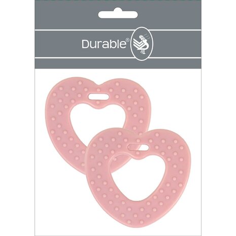 Bijtring Hart met noppen 747