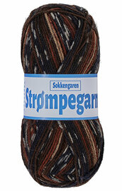 Strømpegarn 10 Donkerbruin 