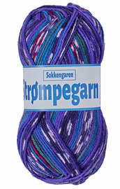 Strømpegarn 14 Blauwpaars 