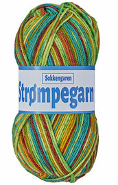 Strømpegarn 15 Groen/Bruin