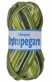 Strømpegarn 20 Olijfgroen 